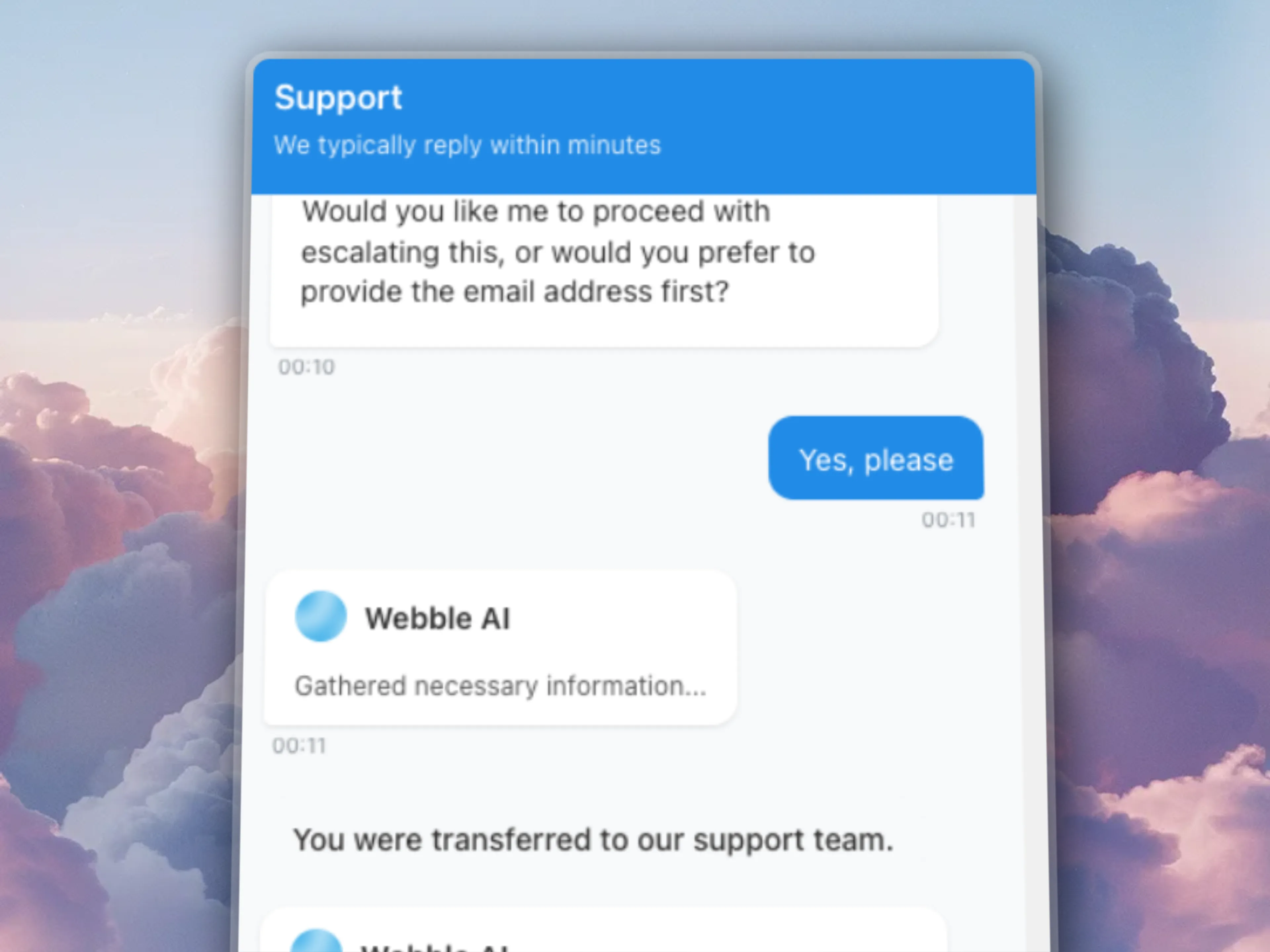 Customisation preview