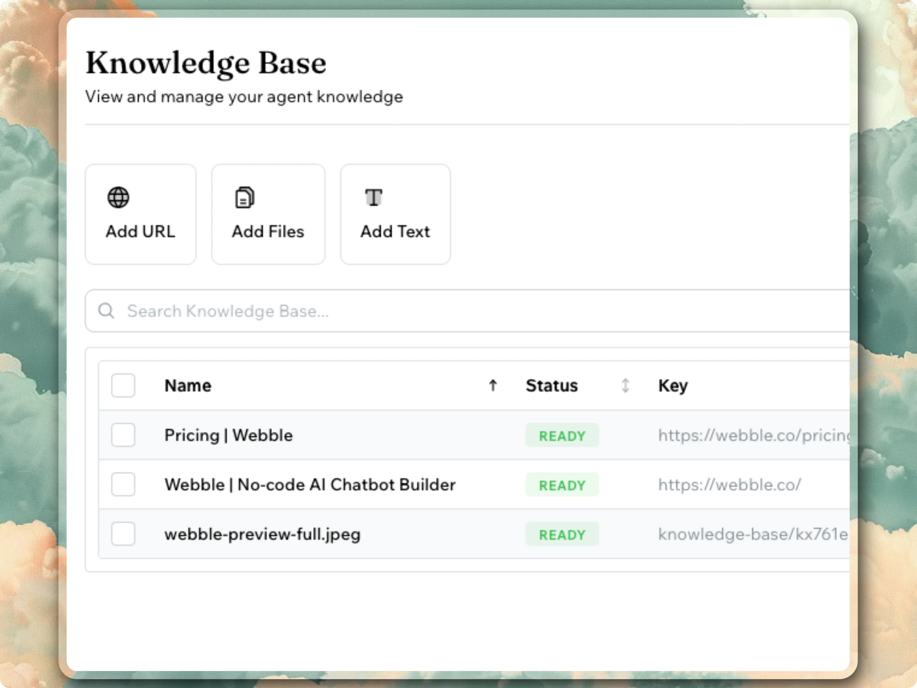 Card showing custom domain and sub-folder publishing options.